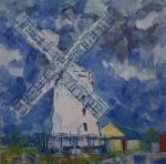 Větrný mlýn v Blennerville Irsko /  Windmill in Blennerville Ireland / 